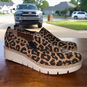 Franco Sarto Serla Camel Platform Loafer.